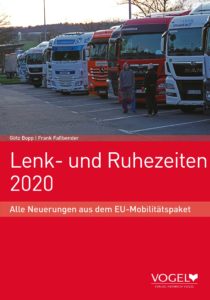 Cover Fachbuch Lenk- und Ruhezeiten 2020